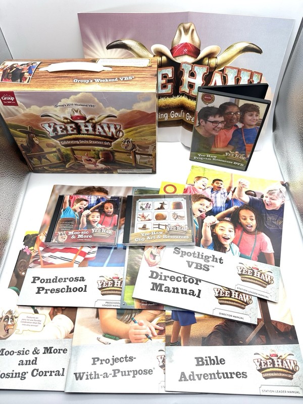 Yee Haw Celebrating God’s Greatest Gift – Group’s Weekend VBS 2019 Kit