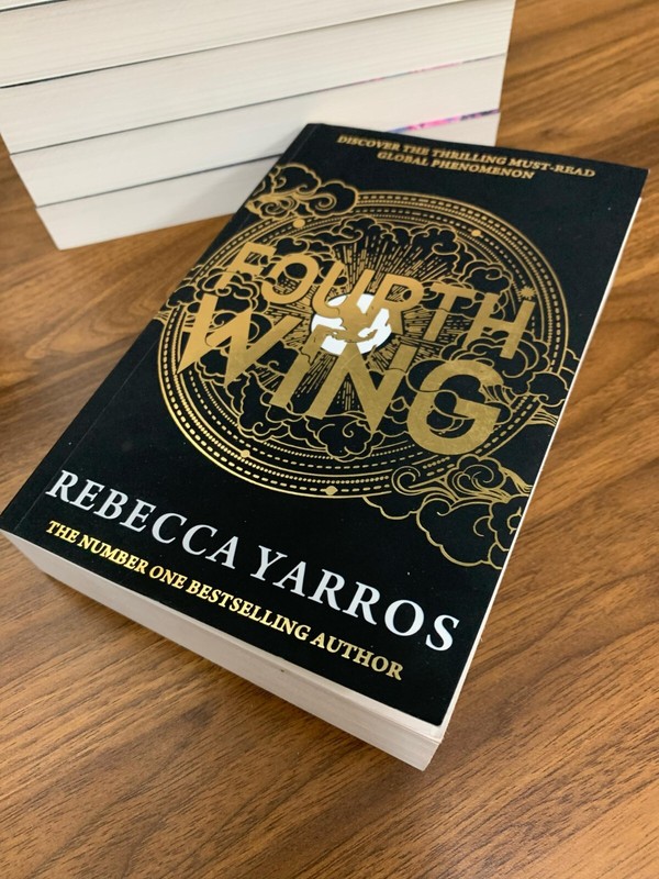 Fourth Wing by Rebecca Yarros Paperback New Bestselling Book gallery