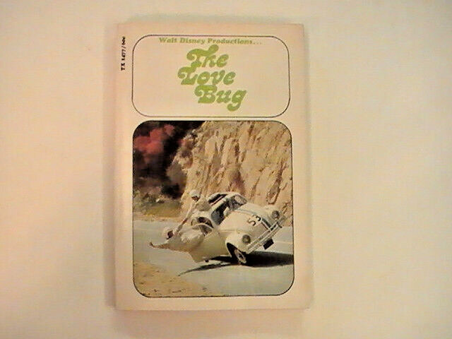 1972 The Love Bug by Mel Cebulash 7th Printing TV Movie Book