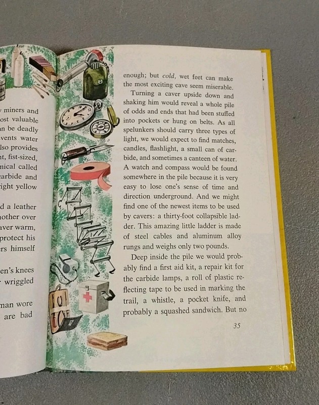 Caves And Their Mysteries By James E. McClury Whitman Publishing 1962 Nice Cond gallery