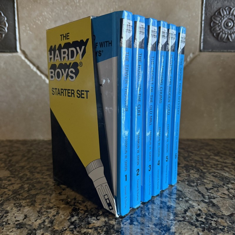 Hardy Boys Ser.: The Hardy Boys Starter Set Franklin W Dixon Hardcover Books 1-6