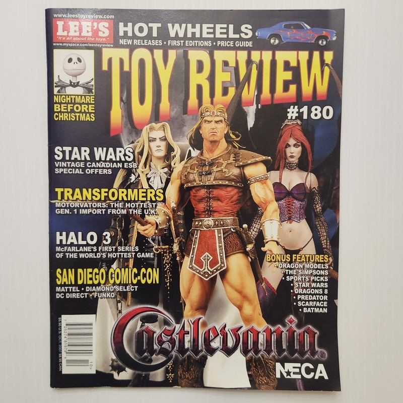 Lee’s Toy Review #180 Castlevania NECA Halo 3 Transformers Star Wars