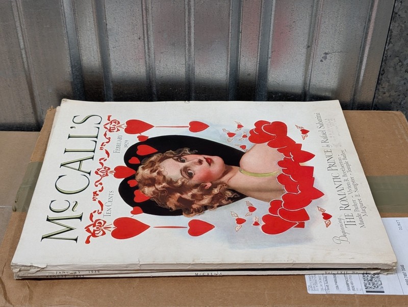 Lot (3) Issues McCalls Magazine Women's Valentine's Day Vintage Fashion gallery
