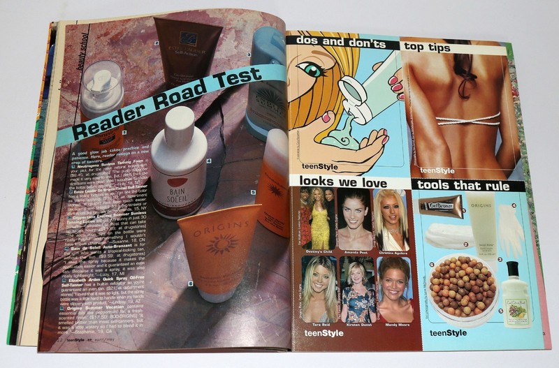 Teen Style Magazine Apr May 2001 Tara Reid Y2K Vintage Teen gallery