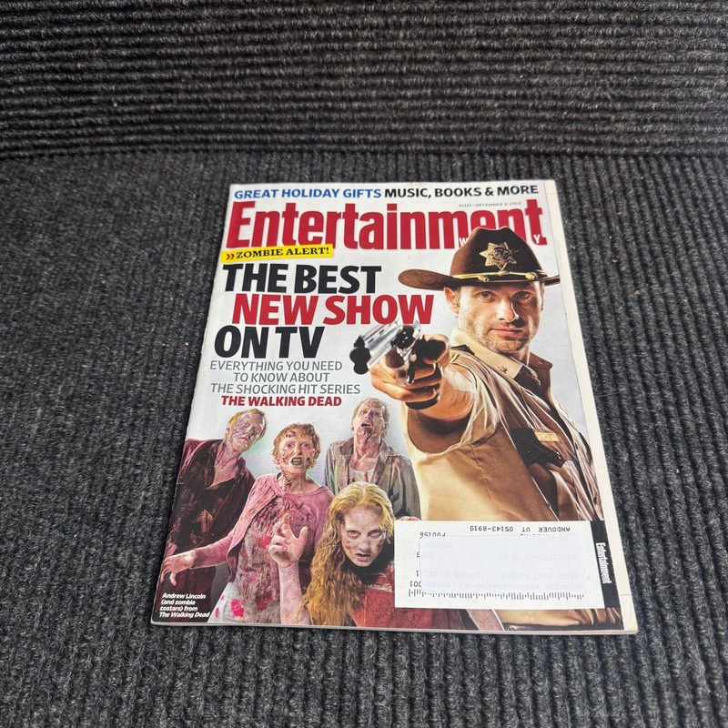 Entertainment Weekly Magazine Dec 2010 #1131 The Walking Dead Andrew Lincoln