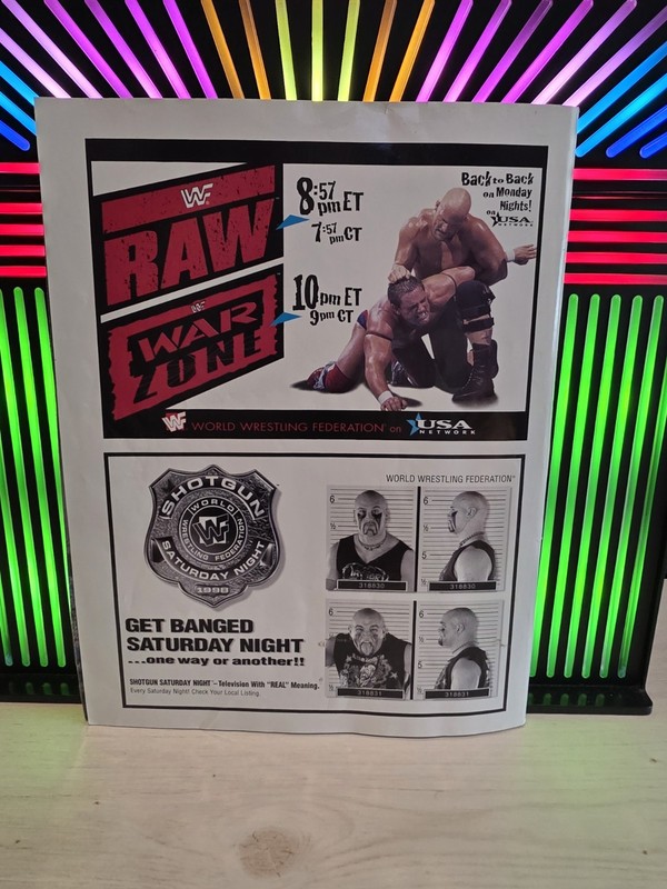 WWF Raw Wrestling Magazine January (1998) Sable Cover 1 Of 2 gallery