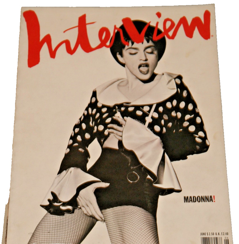 Andy Warhol’s Interview Magazine May 1991 — «Spring Fever / Blue Jeans Issue.» C