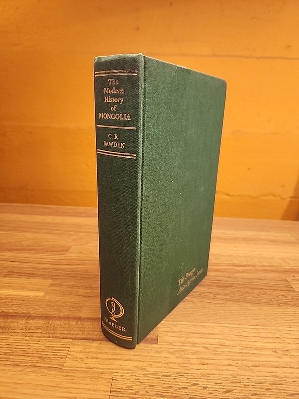 THE MODERN HISTORY OF MONGOLIA (THE PRAEGER ASIA-AFRICA Charles Bawden 1968 gallery