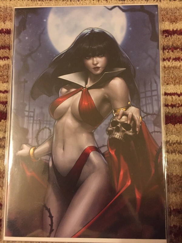 Vampirella Valentines Special. Jeehyung Lee Virgin Variant. Rare Limited 500 Run