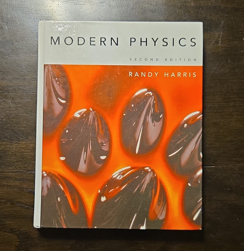 Randy Harris Modern Physics 2nd Ed (2007) HC Pearson Addison Wesley 648p