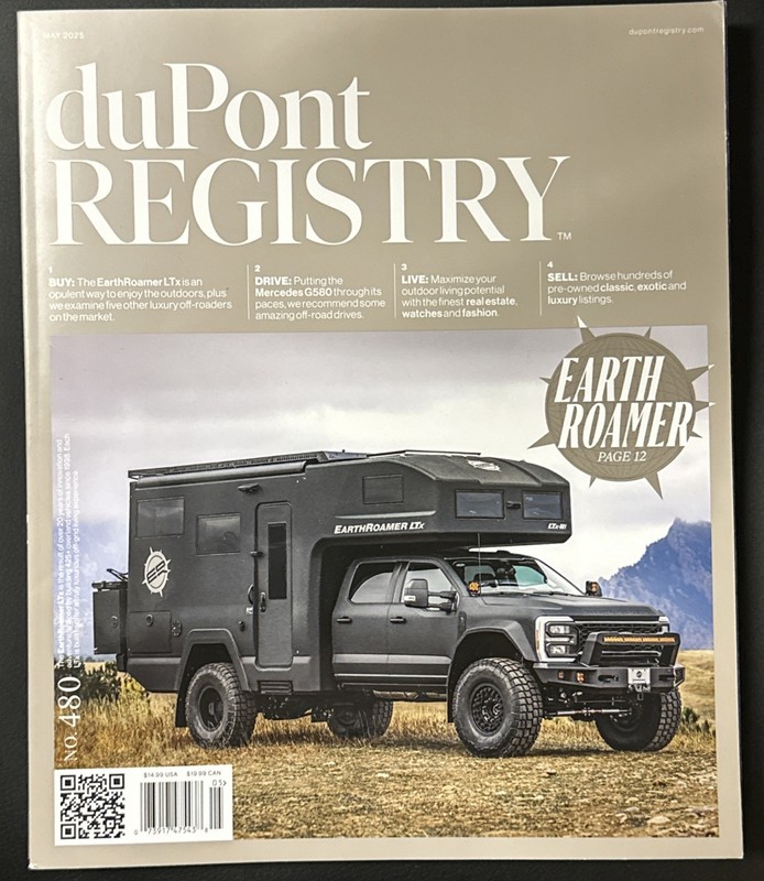 DuPont Registry Magazine MAY 2025 Issue No 480 Earth Roamer