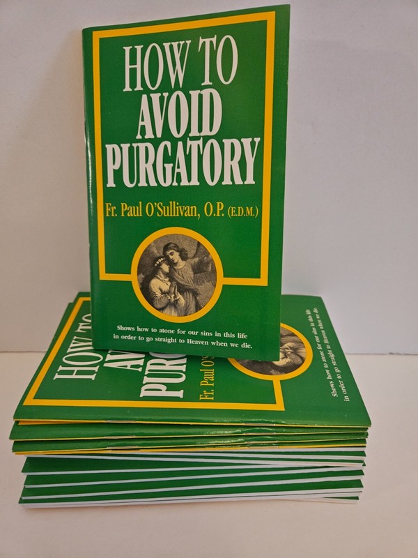 How To Avoid Purgatory by Fr Father Paul O'Sullivan Catholic Booklet Excellent gallery