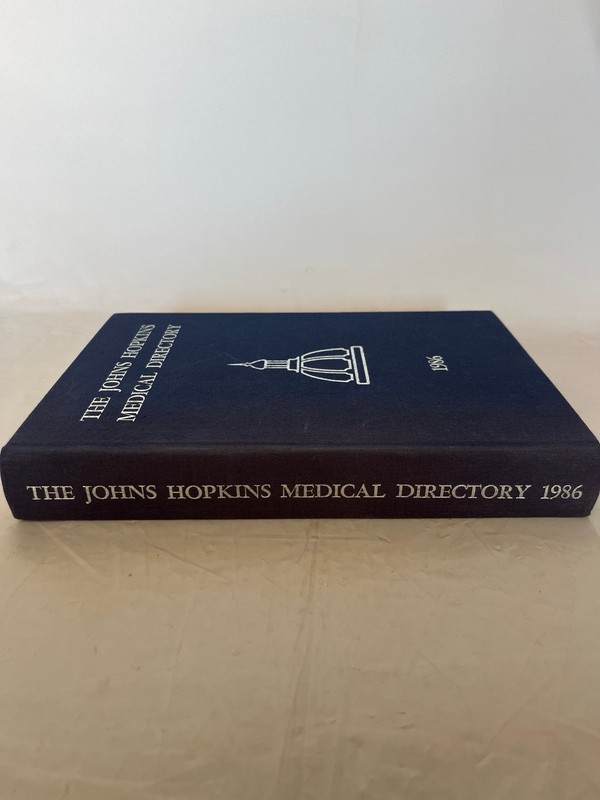 Johns Hopkins Medical Directory 1986 Hardcover Alumni Faculty Reference Book gallery