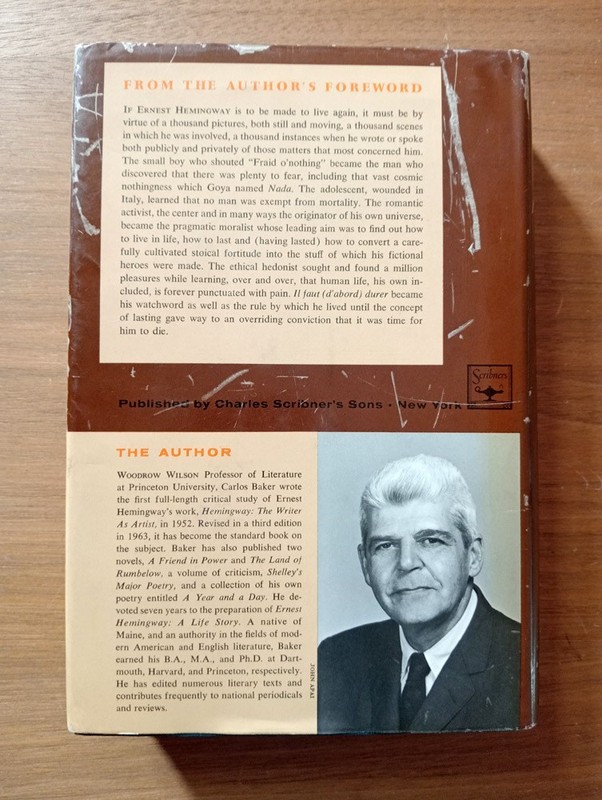Ernest Hemingway A Life Story, Carlos Baker / Papa Hemingway, Hotchner, 2 Books gallery