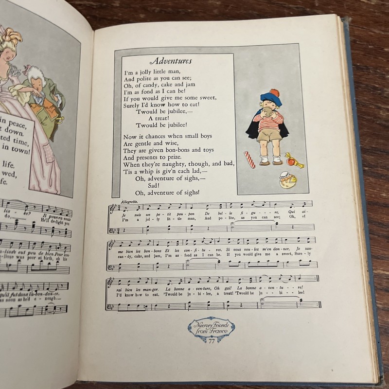 Vintage Nursery Friends From France - My Travelship Hardcover 1927 gallery