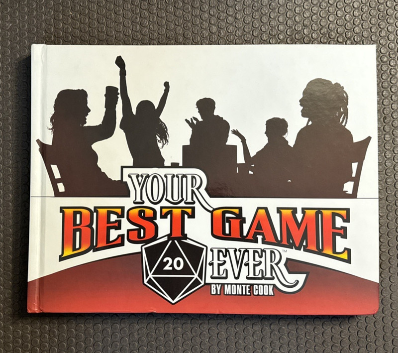 Your Best Game Ever by Monte Cook (2019, Hardcover) *LIKE NEW*