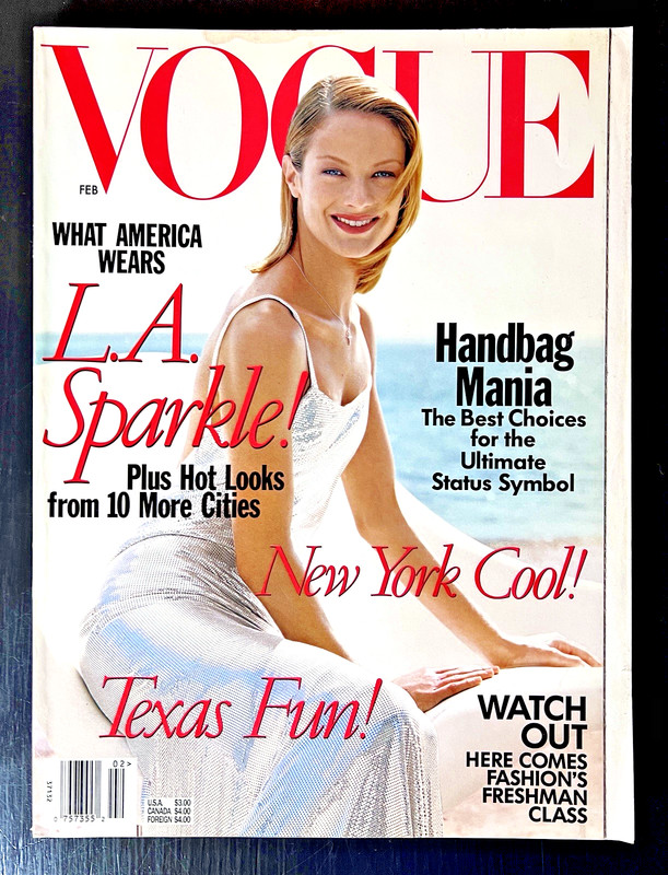 Vogue Magazine / Carolyn Murphy / February 1998