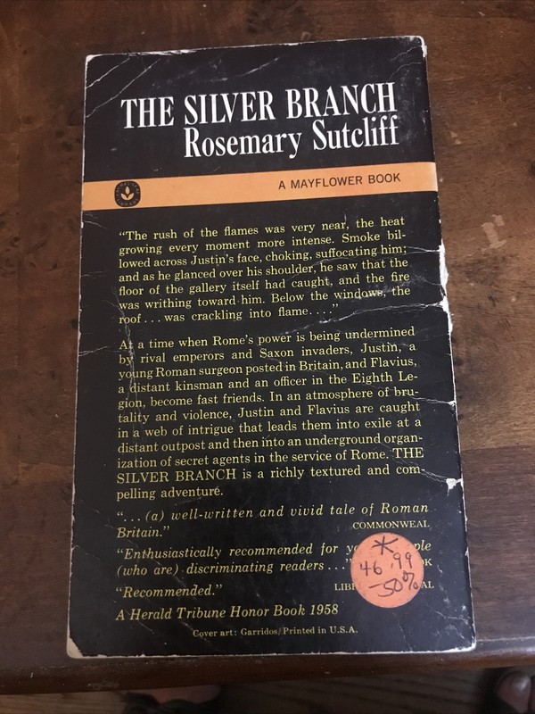 The Silver Branch By Rosemary Sutcliff Vintage 1966 1st Dell PB A Mayflower Book gallery