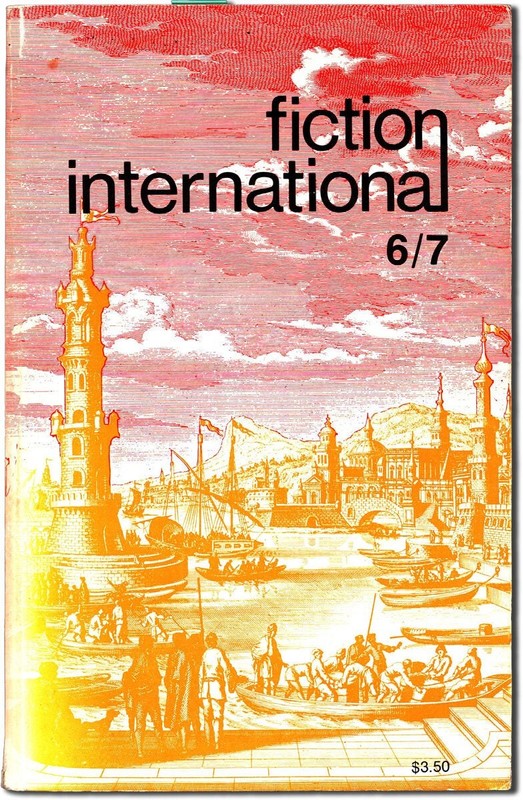 Russell Banks, Joe David Bellamy / FICTION INTERNATIONAL 6/7 1st Edition 1976