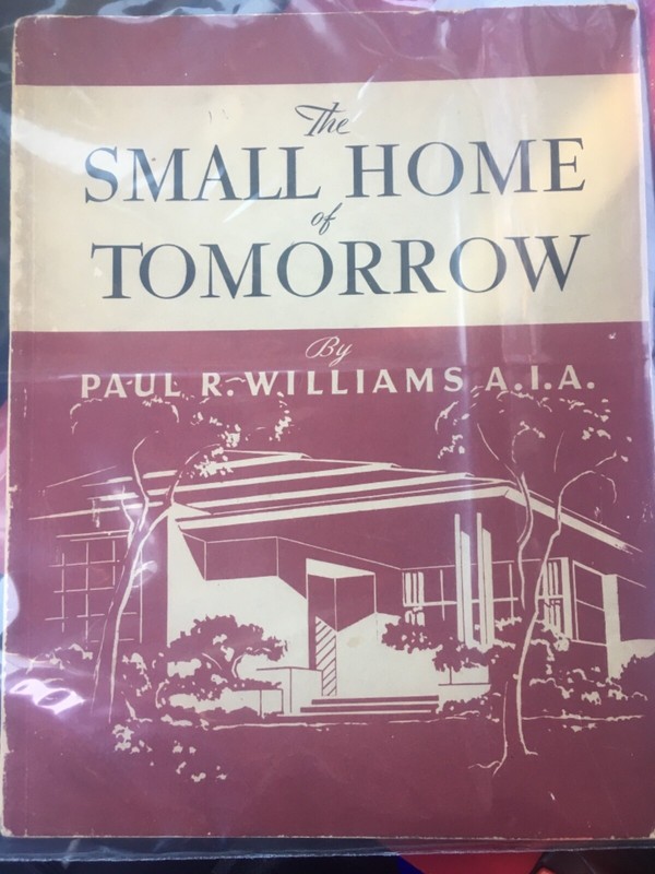 Obo ok Paul R Williams Architect AIA Small Home of Tomorrow MCM Rar1st 1945 🌲🏆