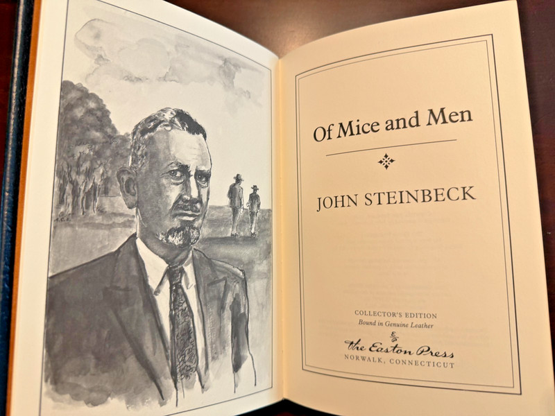 JOHN STEINBECK Easton Press Collector's Edition Six Volume Set gallery