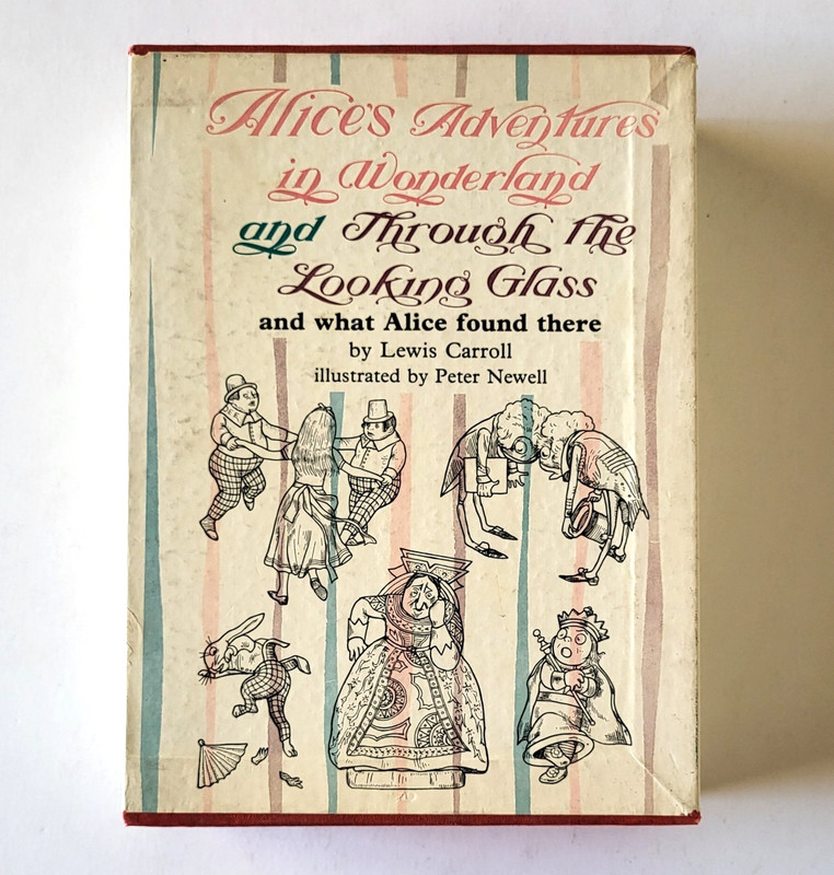 Peter Newell Illustrated Alice’s Adventures In Wonderland Tuttle Ed 1968 VG Cond