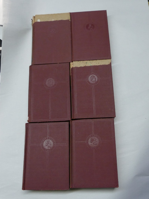 6 book lot The Works of Charles Dickens Vol X1 , VIII , II , XVIII , XIX & XIV gallery