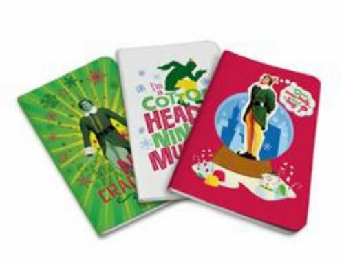 Elf Pocket Notebook Collection (Set of 3) (Holiday) by