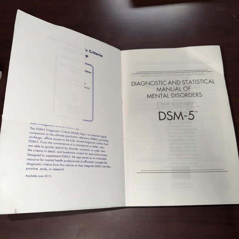 Diagnostic and Statistical Manual of Mental Disorders (DSM-5) ACCEPTABLE gallery
