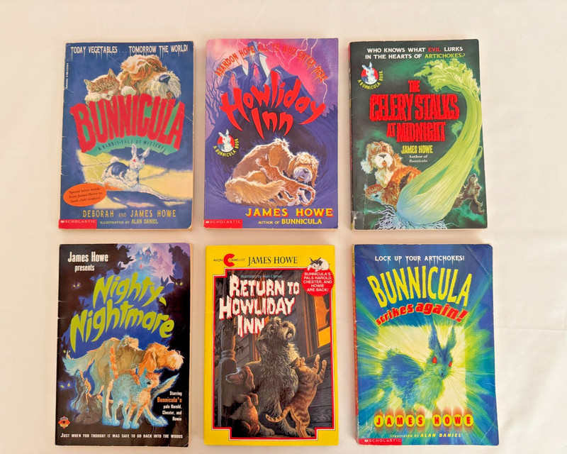 Lot of 12 James Howe Books 8 Bunnicula Books & 4 Sebastian Barth Mystery Books gallery