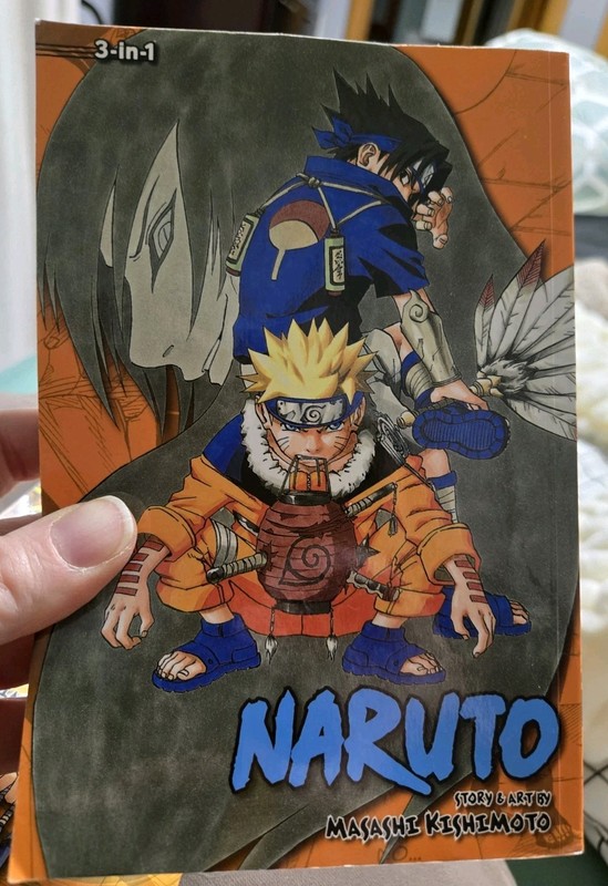 Naruto series 3 Books: 3 in 1 Per Book vol 1-9 Collection set Manga gallery