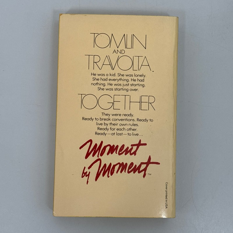 Moment by Moment Darcy O'Brien 1979 First Edition Paperback Ballantine gallery
