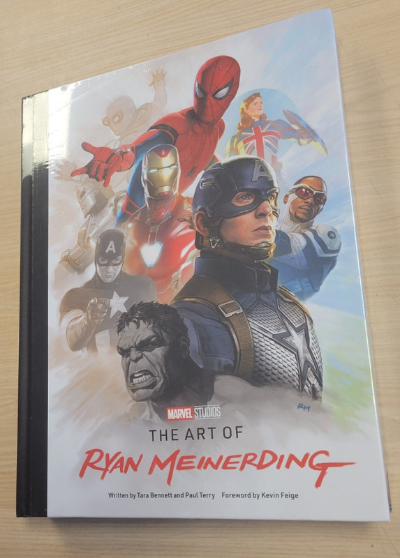 Marvel Studios The Art of Ryan Meinerding Hardcover Book Abrams Art NEW