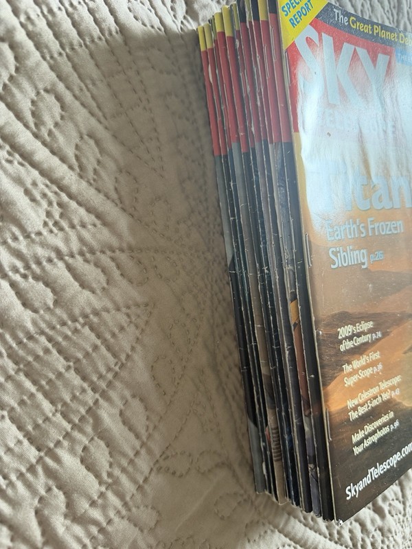 Complete 2008 full year set of Sky & Telescope magazine – all 12 issues. gallery