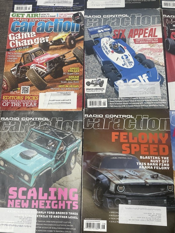 RC Car Action Magazines (15) & RC XXX Main Chassis Set Up Guide Magazine (1) gallery