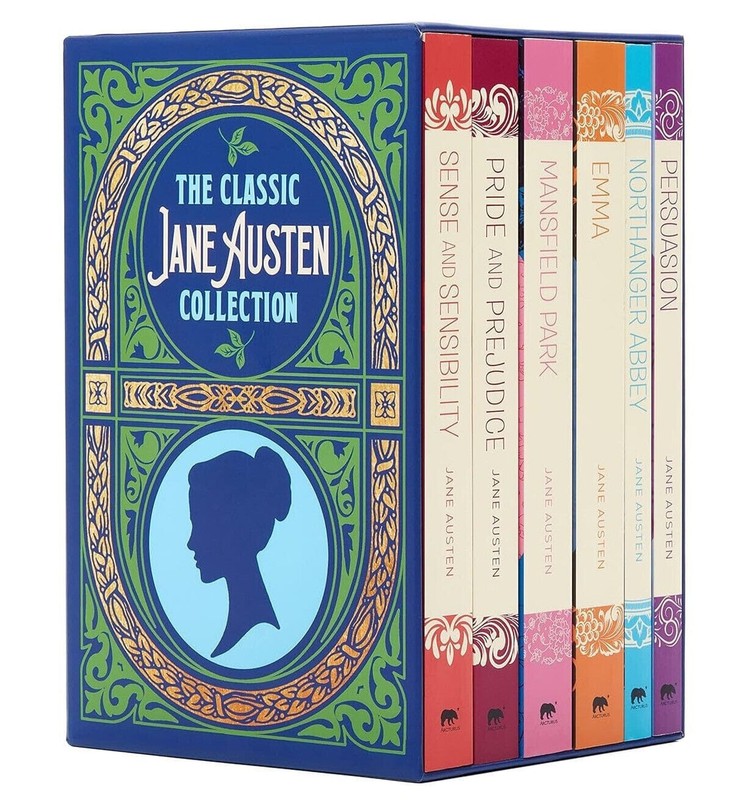 The Classic Jane Austen Collection 6 Books Box Set – Fiction – Paperback