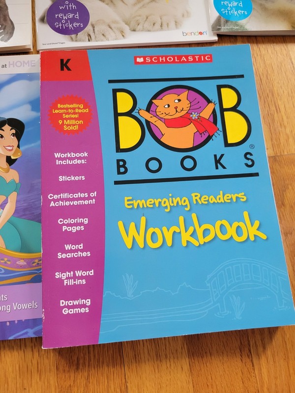 New 7 Learning Workbooks, Phonics, Sounds, Letters, Time&money, Early Reading. gallery