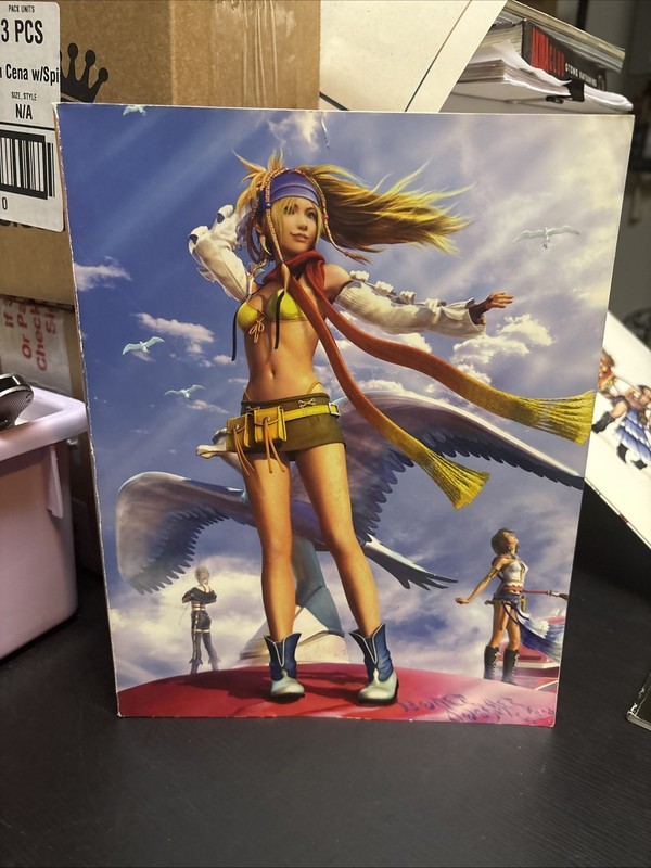 Final Fantasy X-2 Limited Edition Official Strategy Guide/Art Book/Poster/Paine gallery