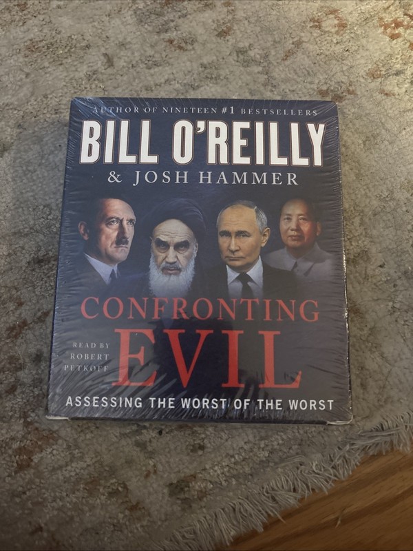 Confronting Evil: Assessing the Worst of the Worst by Bill O’Reilly 8 CDs