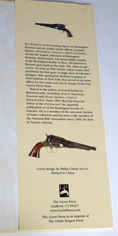 2005 THE HISTORY OF REMINGTON FIREARMS-Roy Marcot-Stated 1st Edition HC-DJ gallery