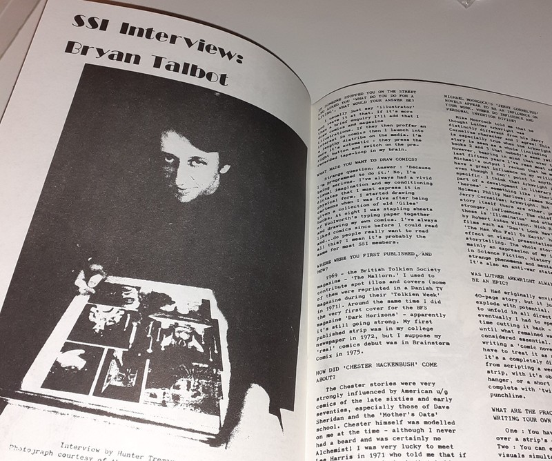SSI JOURNAL no.49 fanzine UK 1983 ALAN MOORE Miracleman V for Vendetta Warrior gallery