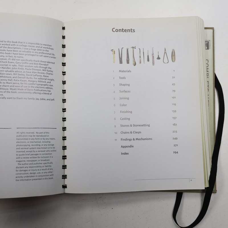 Complete Metalsmith Tim McCreight 2004 Jewelry Craft Brynmorgen Press gallery