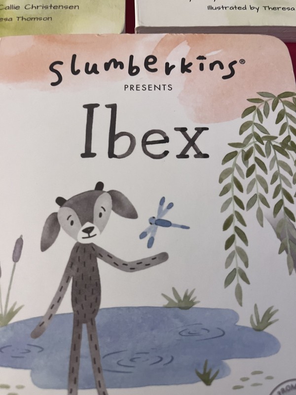 SLUMBERKINS Set of 3 Hardcover Books ~ Bigfoot, Alpaca, Ibex ~ EUC gallery