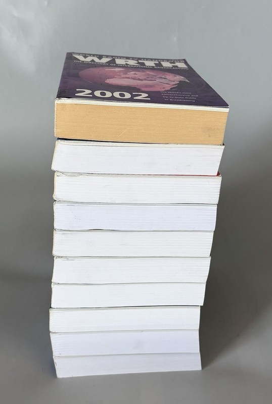 Lot of 10 World Radio TV Handbooks WRTV — 2002, 05, 10-11, 13-14, 16-17, 20, 22 gallery