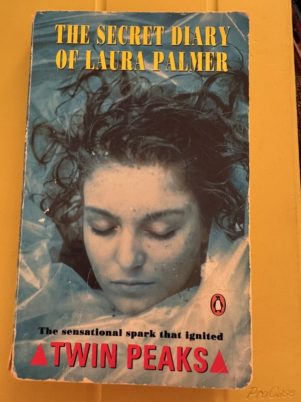 DAVID LYNCH 1990 TWIN PEAKS UK «SECRET DIARY OF LAURA PALMER» -GOOD CONDITION!