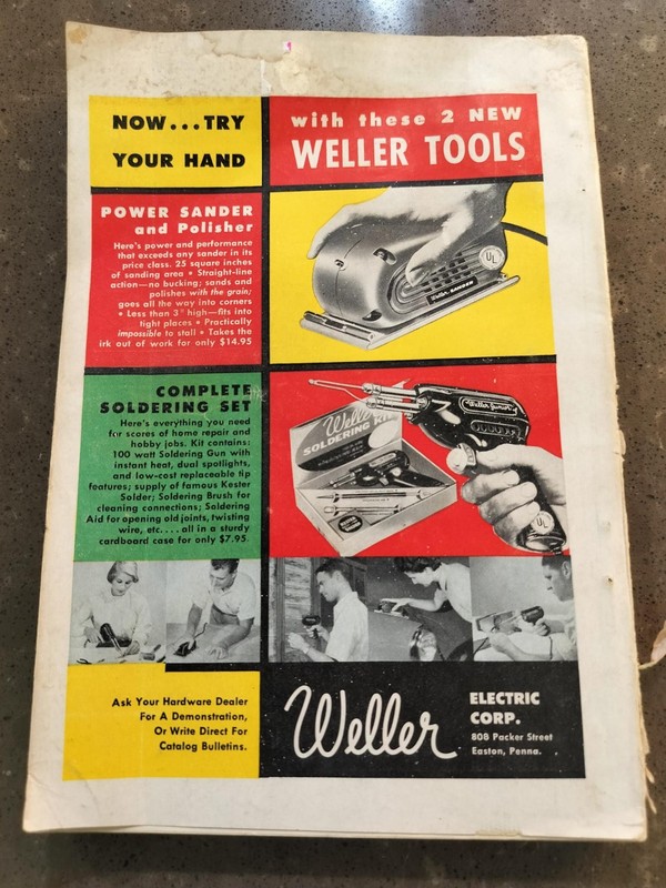 Popular Mechanics Magazine October 1955 Complete 362 Pages Rough Water Stains gallery