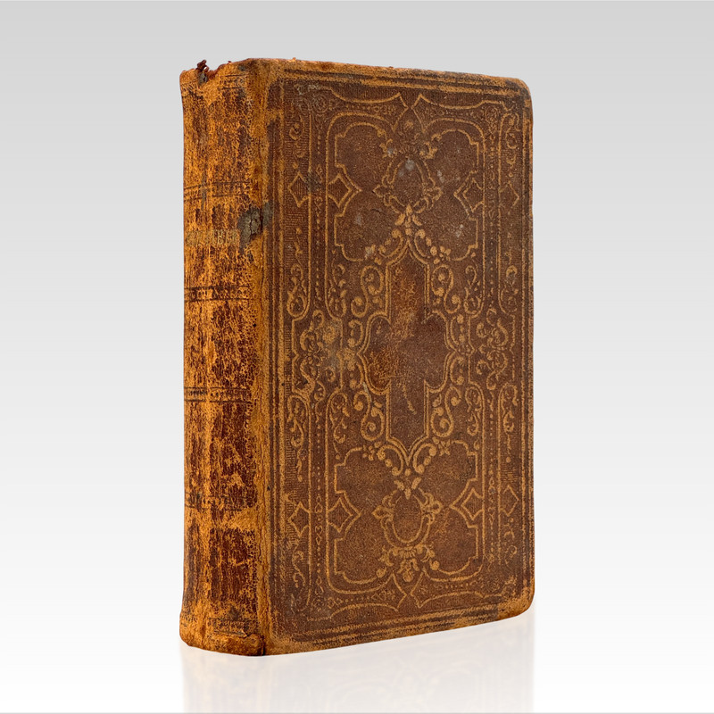 1867 The Holy Bible containing the Old and New Testaments VINTAGE LEATHER
