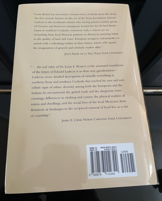 John Charles Beales's Rio Grande Colony Louis F. Brister 2008 NEW Hardcover w DJ gallery