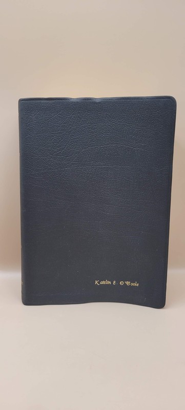 ESV Study Bible English Standard Version Crossway Black Genuine Leather Gold gallery