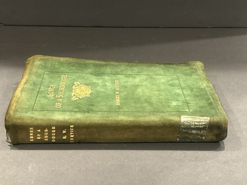 Antique Vintage Cloth Cover Songs Of Sourdough Robert W. Service 1911 gallery